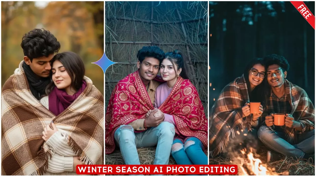 Google Gemini Winter Season Ai Photo Editing Prompts