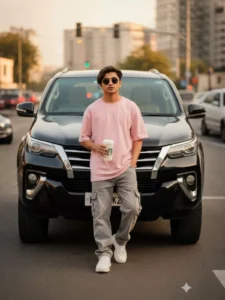 Boys Realistic Car Ai Photo Editing Prompts