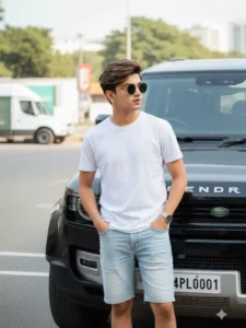 Boys Realistic Car Ai Photo Editing Prompts New Trend