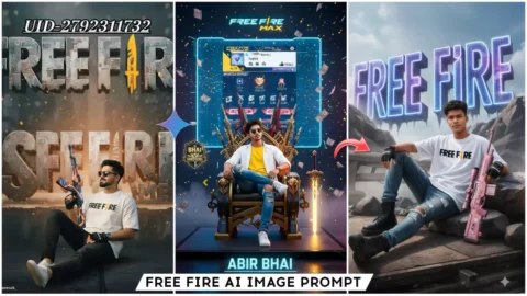 Google Gemini Free Fire Ai Photo editing Prompts