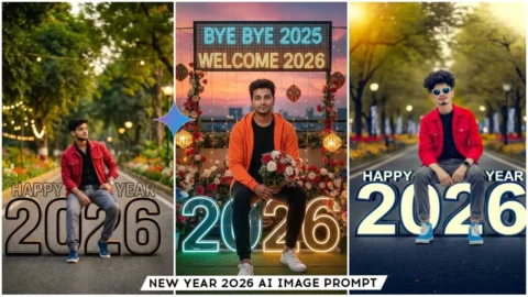 Google Gemini New Year 2026 Ai Photo Editing Prompts Free