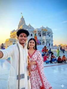 Google Gemini Prem Mandir Ai Photo Editing Prompt For Boys For Couples