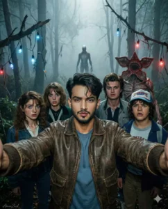 Google Gemini Stranger Things Ai Photo Editing Prompts Realistic