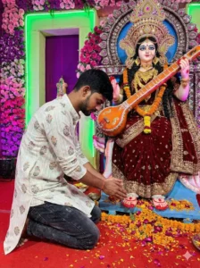 2026 Sarswati Puja Ai Photo Editing Prompt