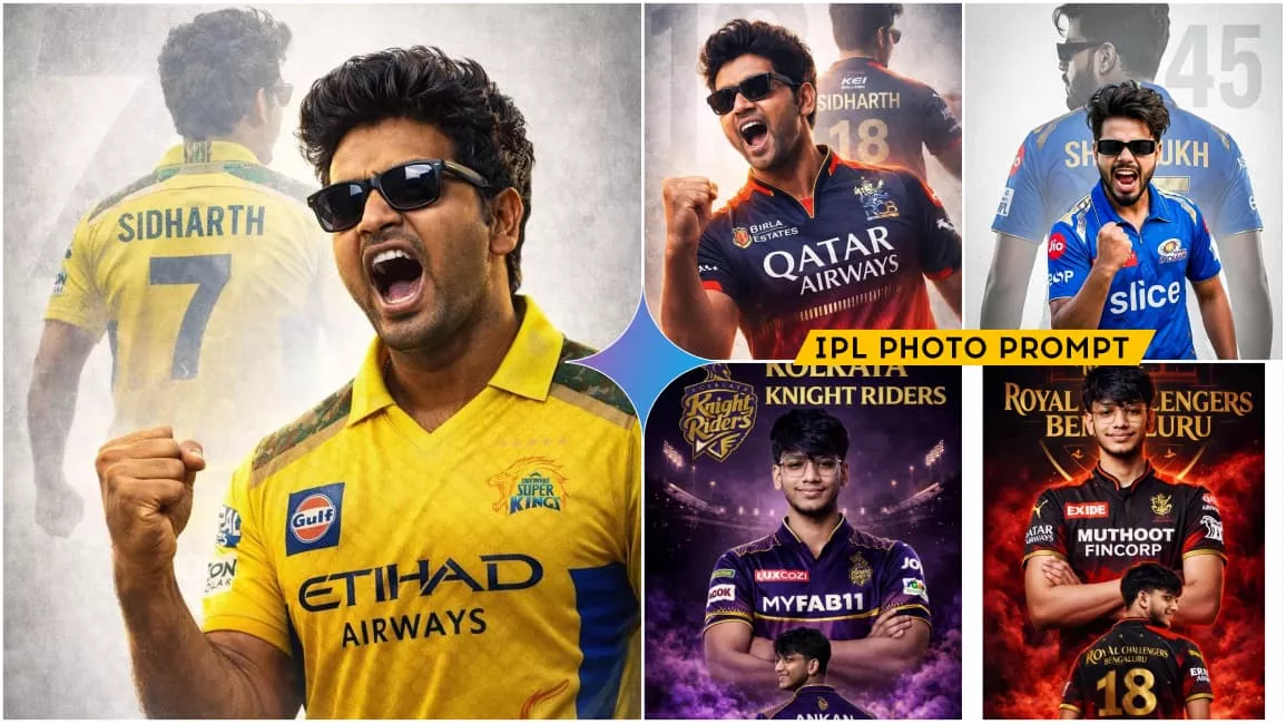 Google Gemini IPL AI Photo Editing Prompts