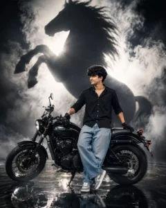 Biker Ai photo Editing Prompt Chatgpt
