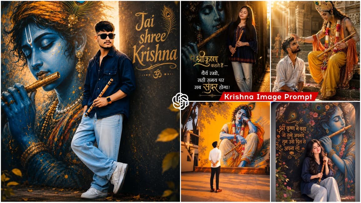 Lord Krishna Ai Photo Editing Prompt Chatgpt