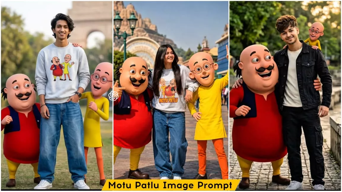 Motu Patlu Ai Photo Editing Prompt Chatgpt