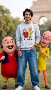 Treding Motu Patlu Ai Photo Editing Prompt