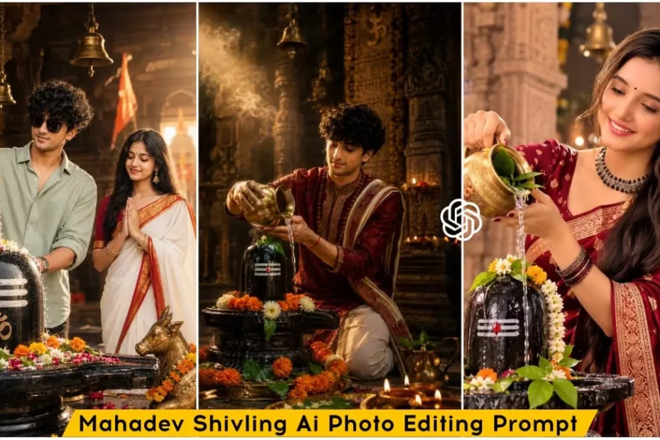 Mahadev Shivling Sawan Ai Photo Editing Prompt Chatgpt