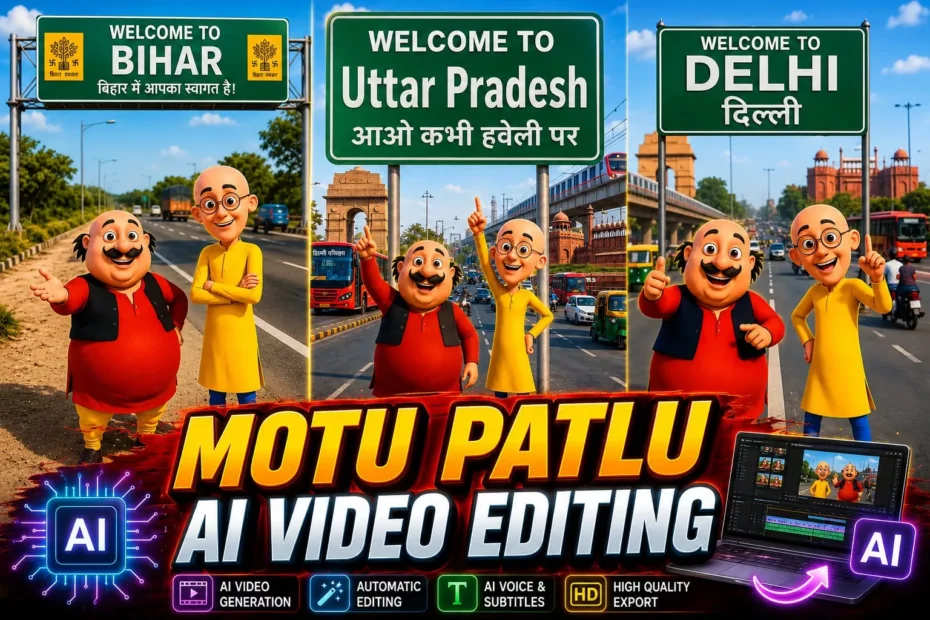 Motu Patlu Ai Video Editing Prompt