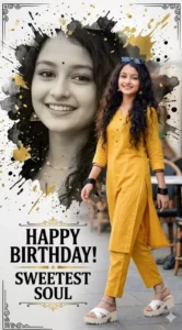 Trending Birthday Poster Ai Photo Editing Prompt Chatgpt