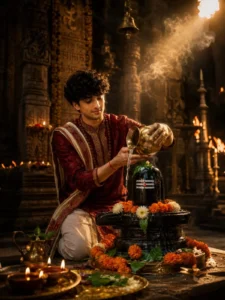 Trending Mahadev Shivling Sawan Ai Photo Editing Prompt