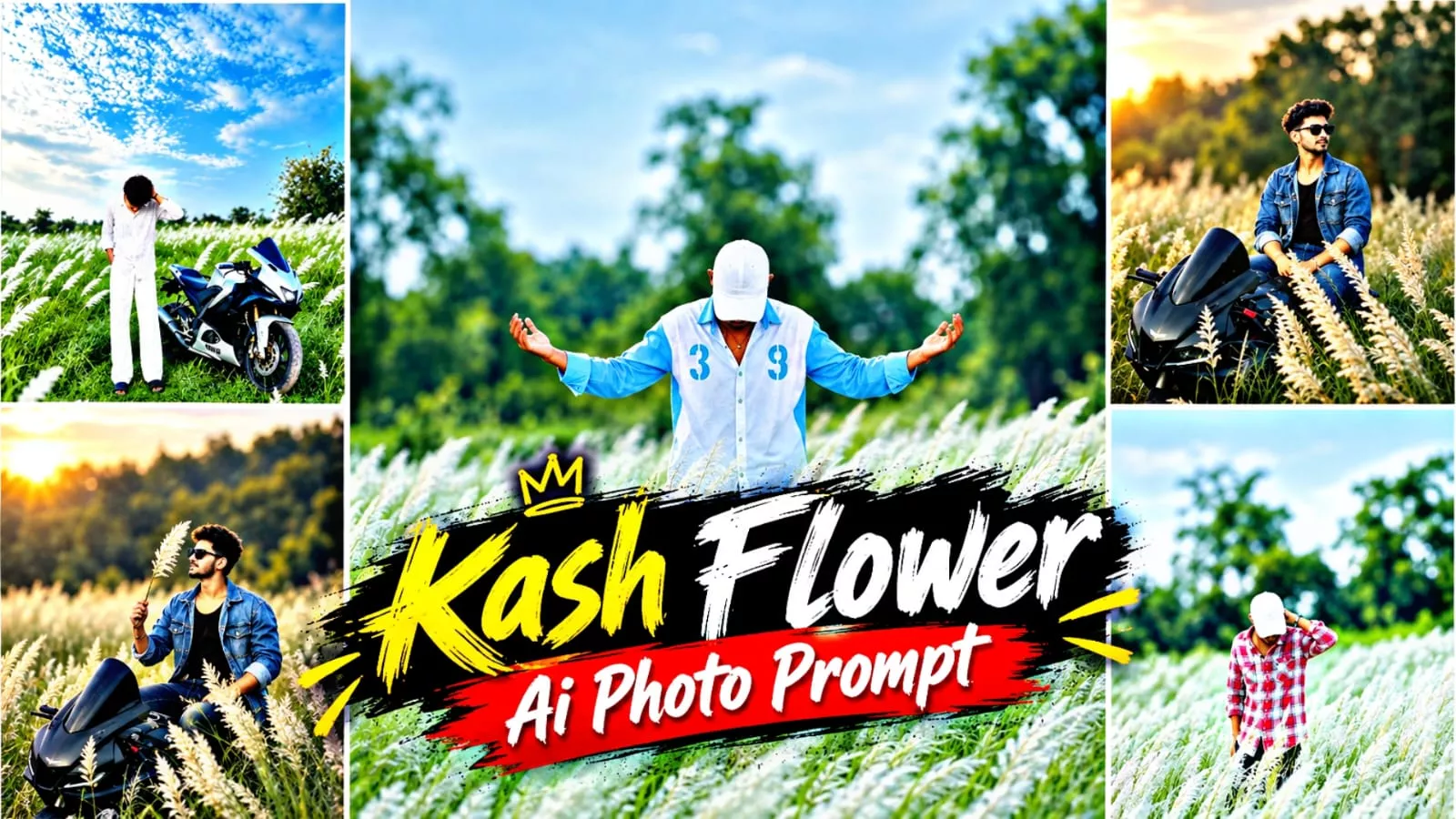 Kash Flower Ai Photo Editing Prompt Chatgpt
