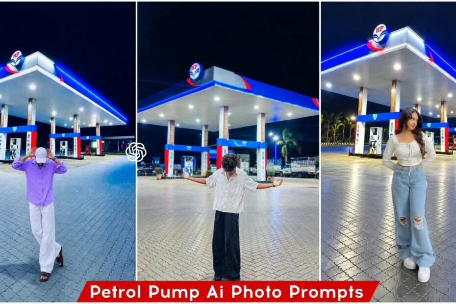 Petrol Pump Ai Photo Prompt